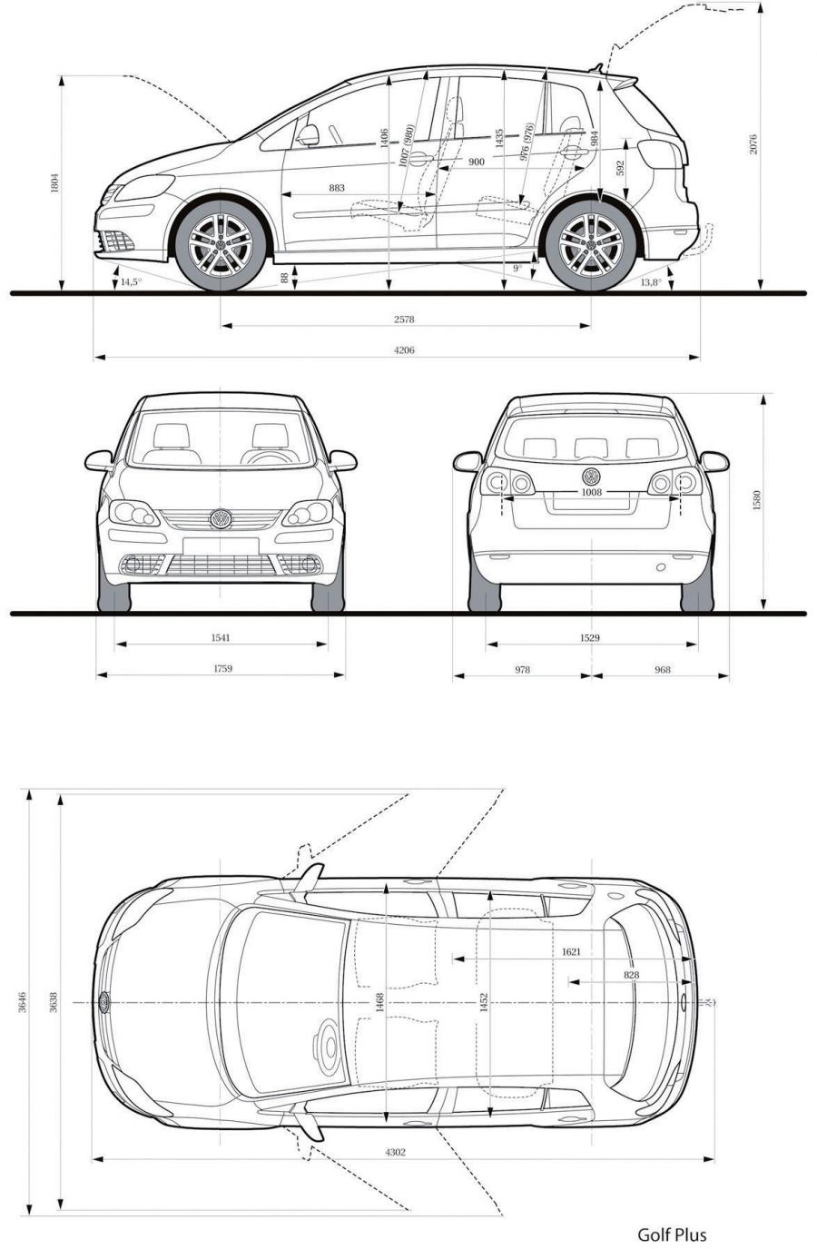  Volkswagen Golf Plus 2005 года  (фото 3 из 88)
